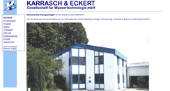 Desktop Screenshot of karrasch-eckert.de