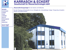 Tablet Screenshot of karrasch-eckert.de